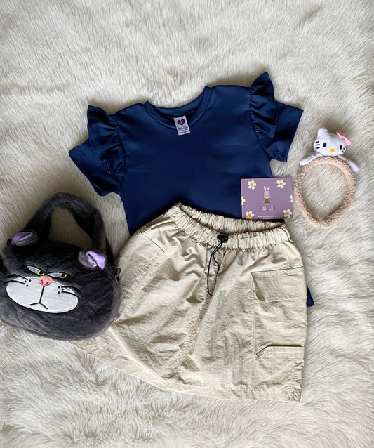 Falda shorcito cargo