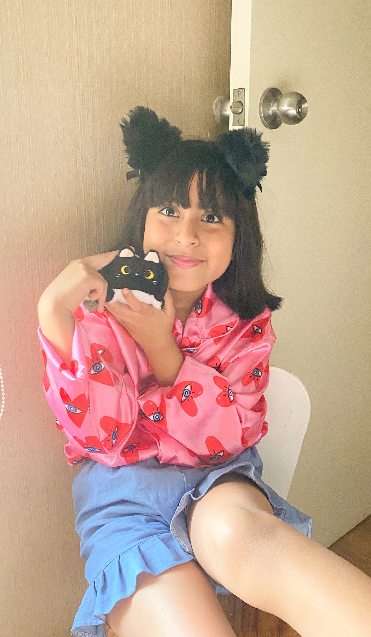 Vincha orejita de gato